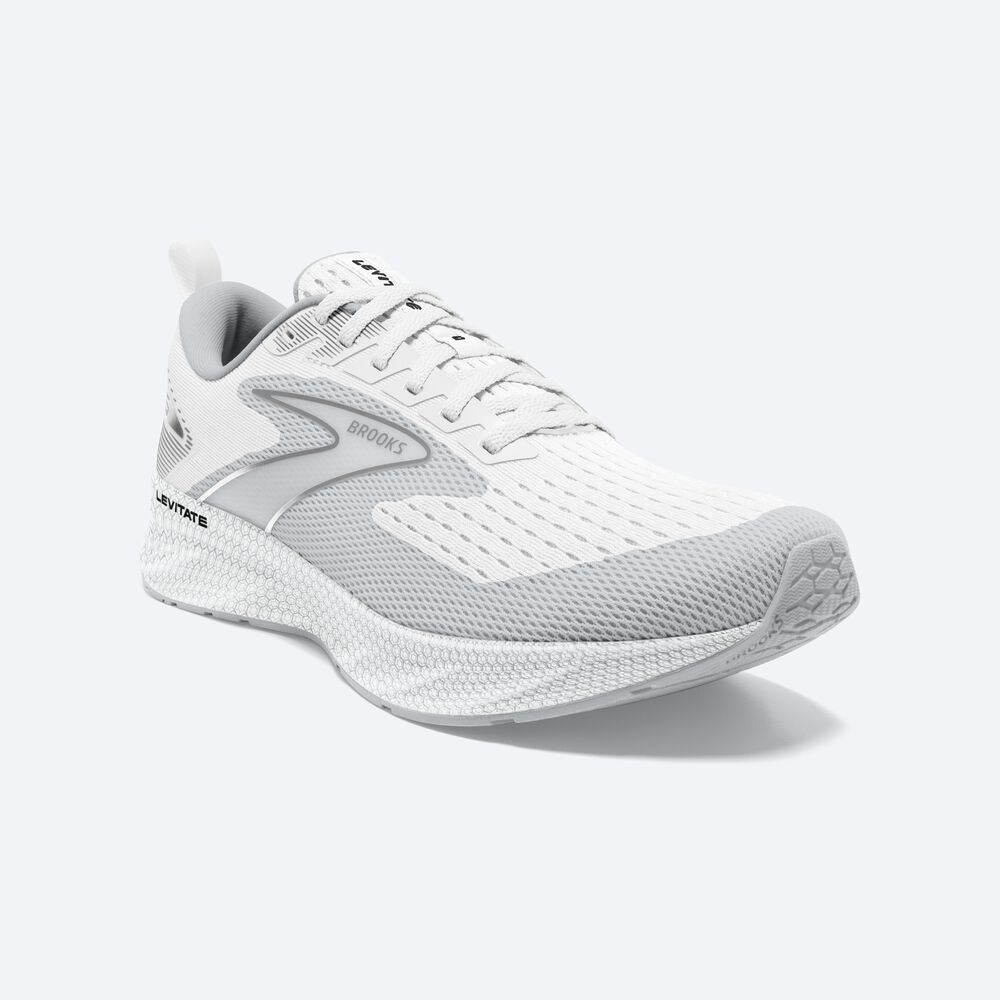 Zapatillas Running Brooks Levitate 6 Hombre Blancas | DLB275340