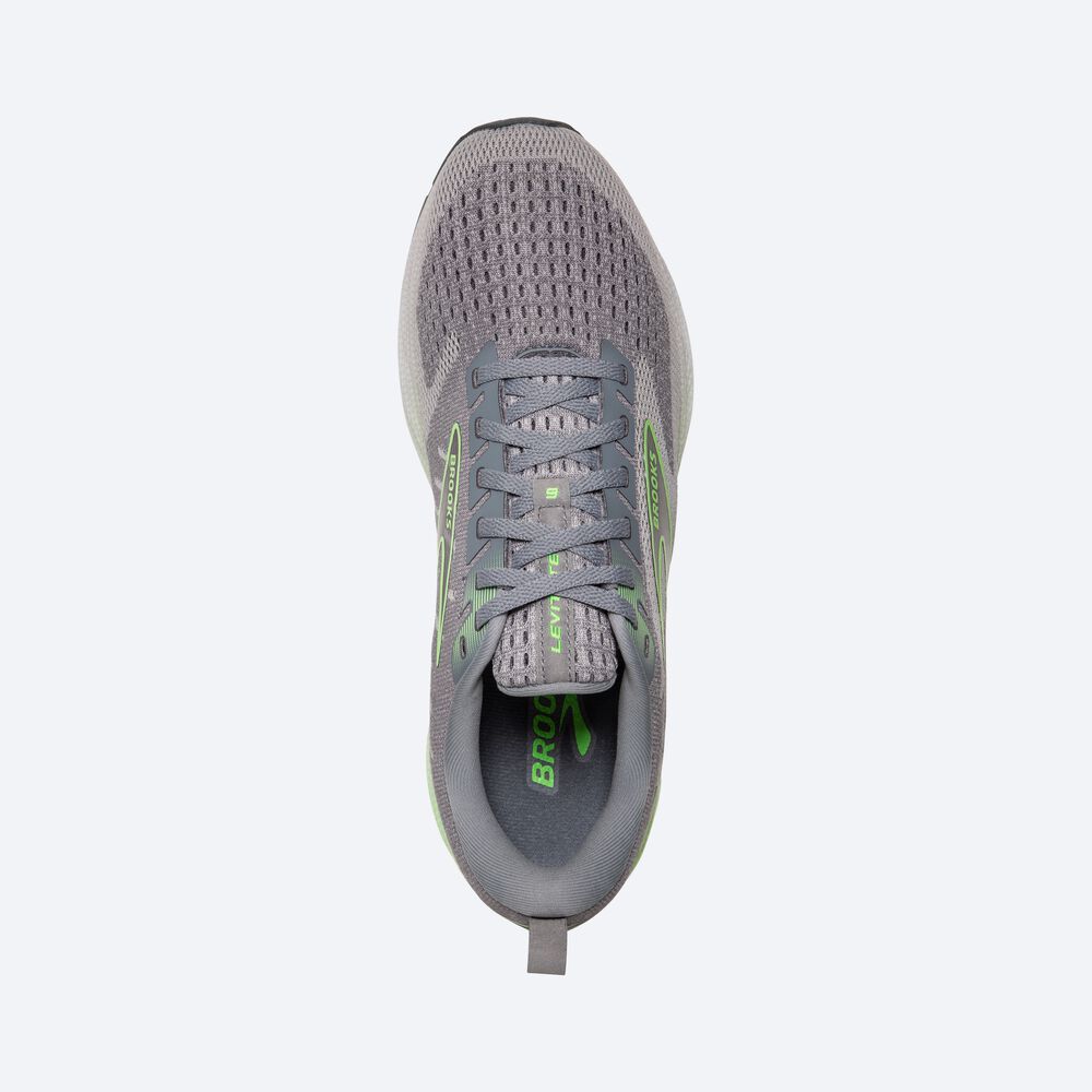 Zapatillas Running Brooks Levitate 6 Hombre Gris/Verde | JWN168497