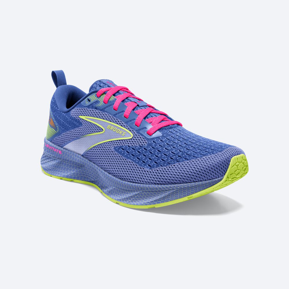 Zapatillas Running Brooks Levitate 6 Mujer Moradas/Rosas | LAE432890