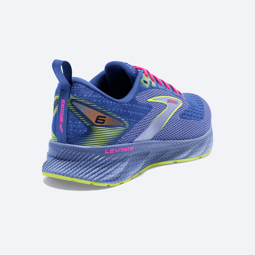 Zapatillas Running Brooks Levitate 6 Mujer Moradas/Rosas | LAE432890