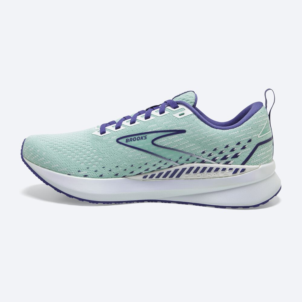 Zapatillas Running Brooks Levitate GTS 5 Mujer Verde/Azul Marino Azules/Blancas | PNH148326