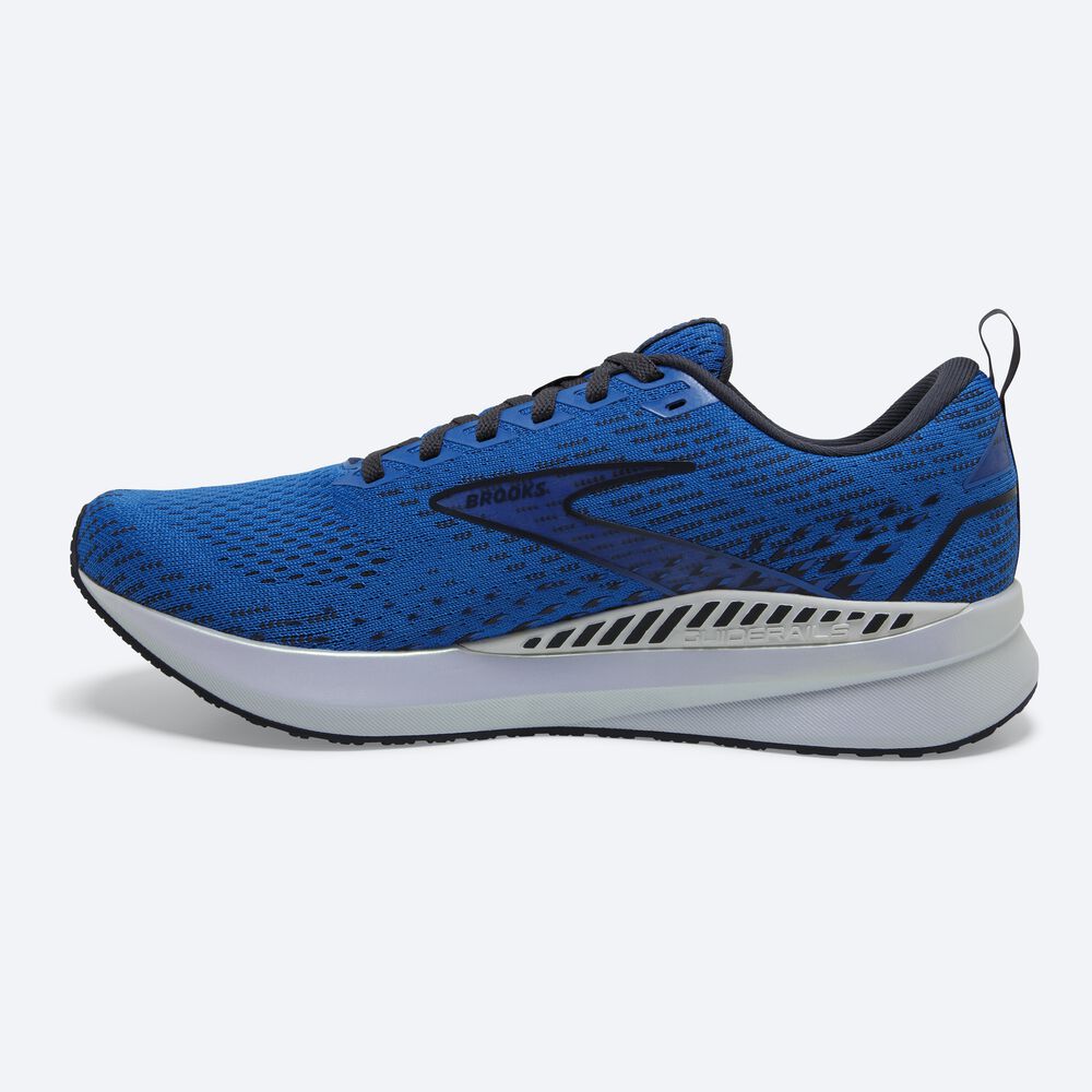 Zapatillas Running Brooks Levitate GTS 5 Hombre Azules/Blancas | SYM230465