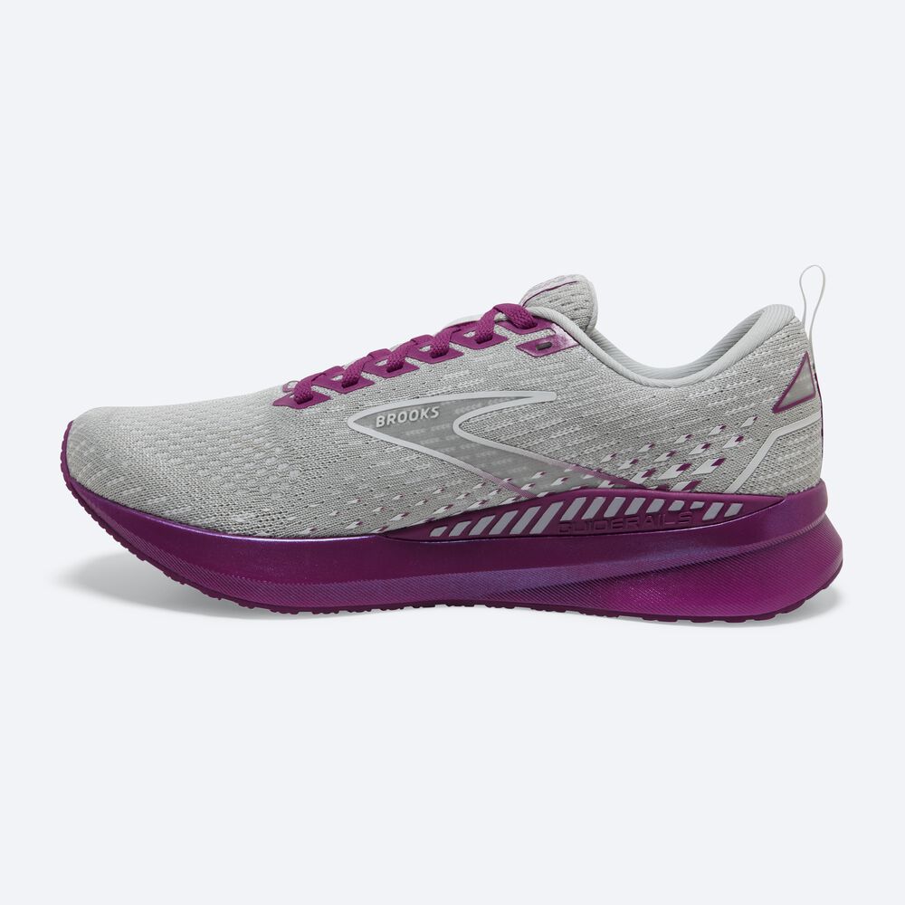 Zapatillas Running Brooks Levitate GTS 5 Mujer Gris/Lavanda | TDN021376