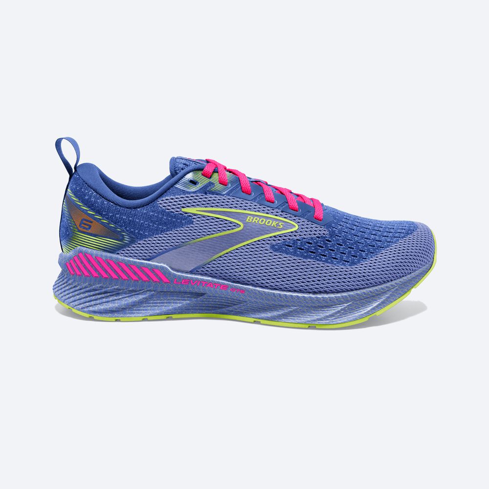 Zapatillas Running Brooks Levitate GTS 6 Mujer Moradas/Rosas | BLX501267