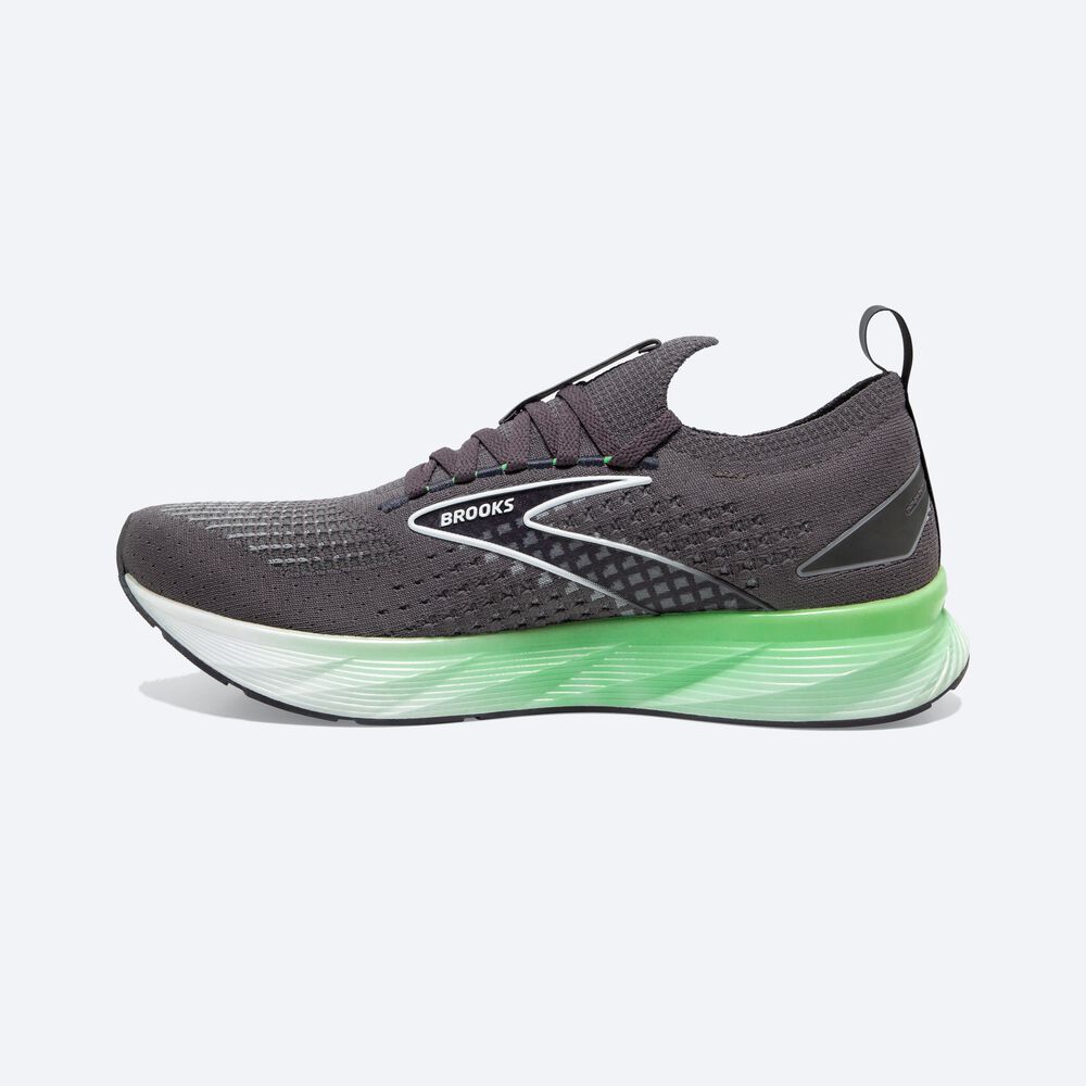 Zapatillas Running Brooks Levitate StealthFit 6 Hombre Negras/Verde/Blancas | ACX261354