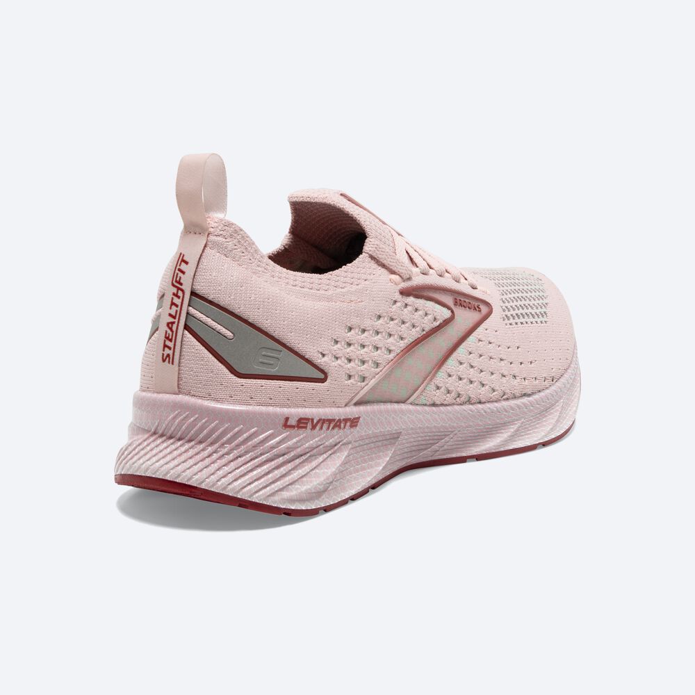 Zapatillas Running Brooks Levitate StealthFit 6 Mujer Rosas | BME682091