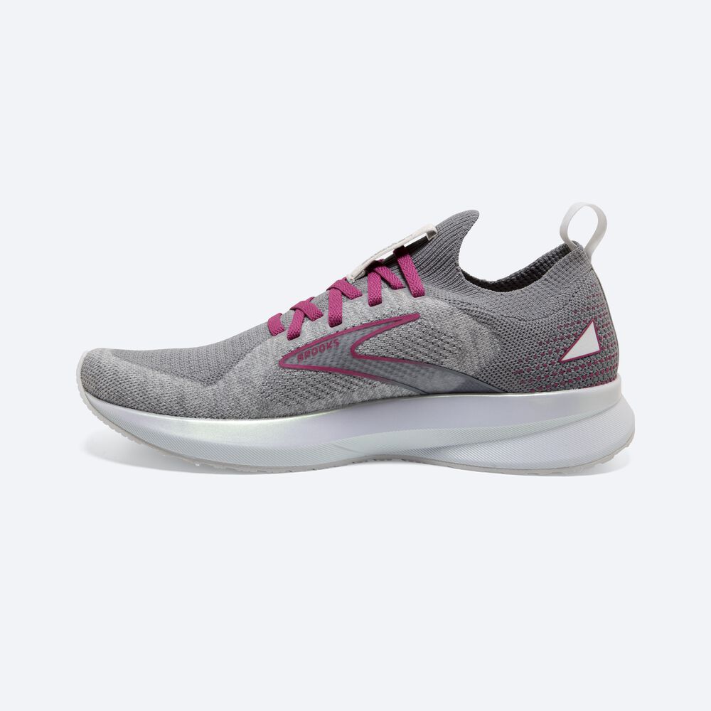 Zapatillas Running Brooks Levitate StealthFit 5 Mujer Blancas/Gris | IVF532486