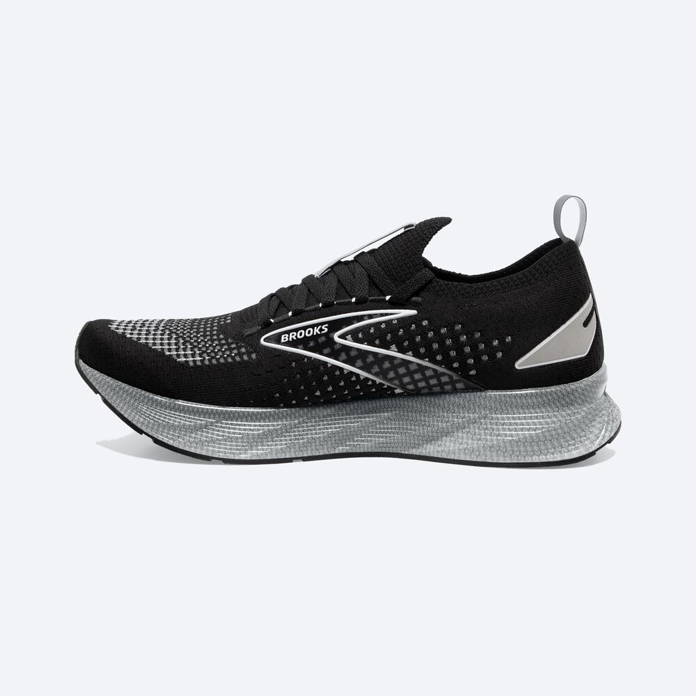 Zapatillas Running Brooks Levitate StealthFit 6 Hombre Negras/Gris | LIV713509