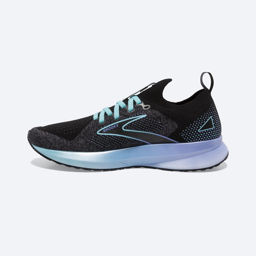 Zapatillas Running Brooks Levitate StealthFit 5 Mujer Azules/Flores/Negras | MJI073246