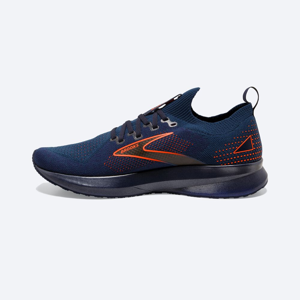 Zapatillas Running Brooks Levitate StealthFit 5 Hombre Azul Marino/Marrones | MUH184792