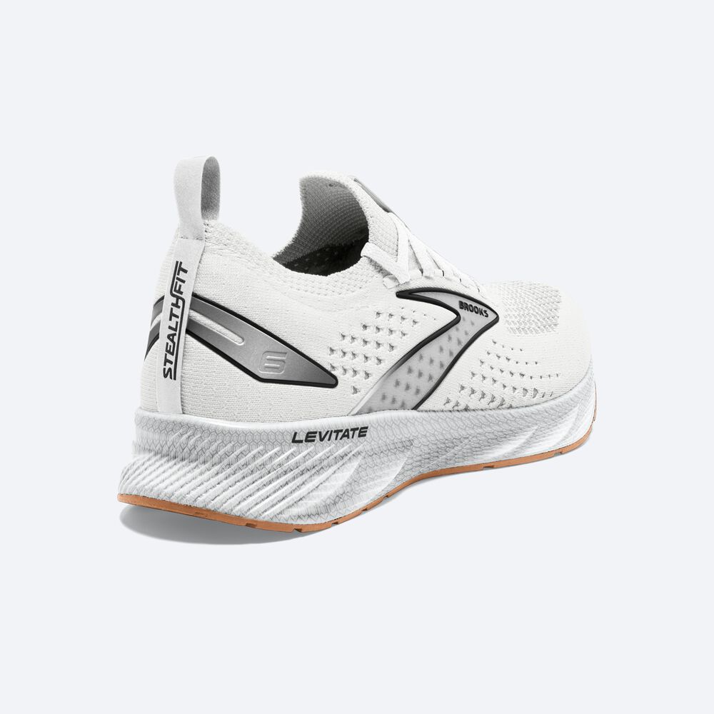 Zapatillas Running Brooks Levitate StealthFit 6 Mujer Blancas | RDM046352