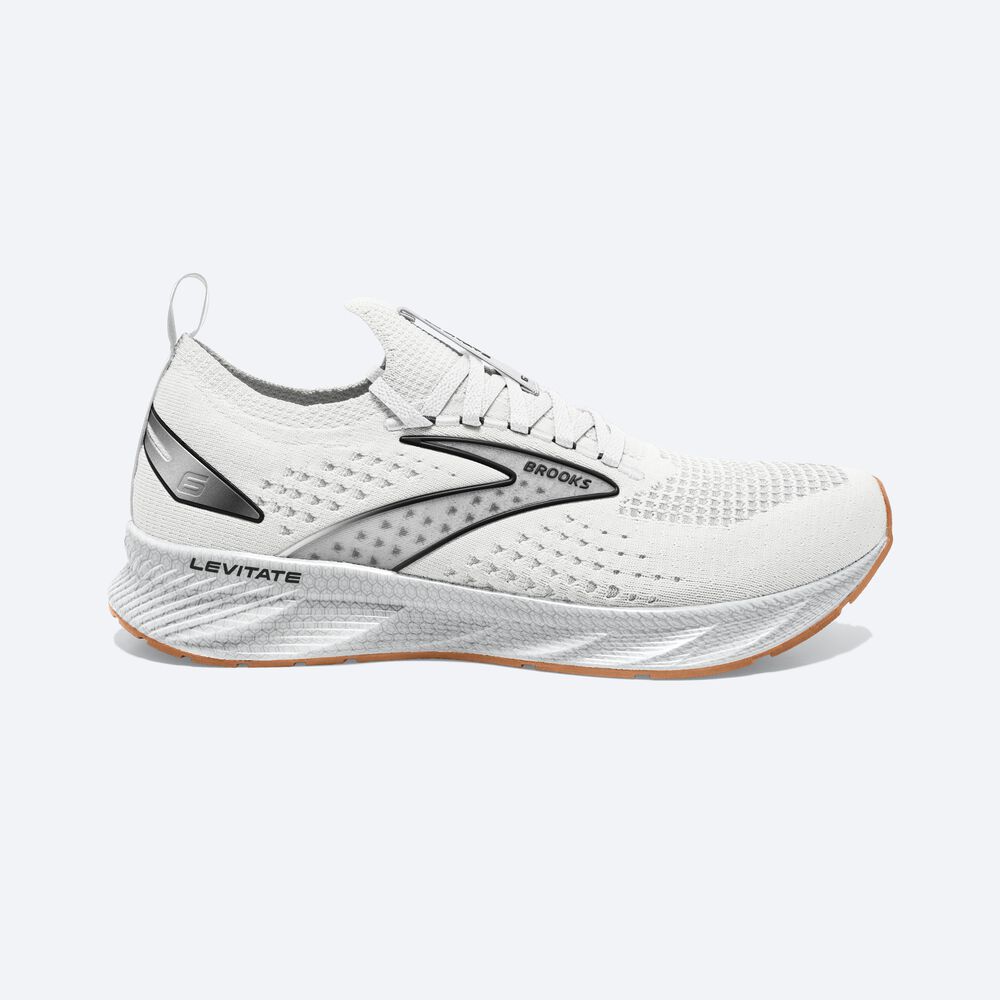 Zapatillas Running Brooks Levitate StealthFit 6 Mujer Blancas | RDM046352