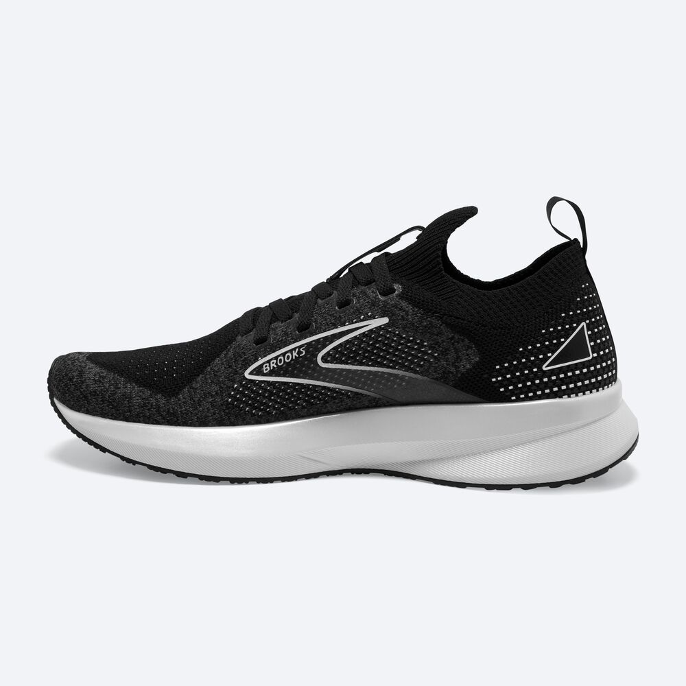 Zapatillas Running Brooks Levitate StealthFit 5 Mujer Negras/Gris/Blancas | UKE043295