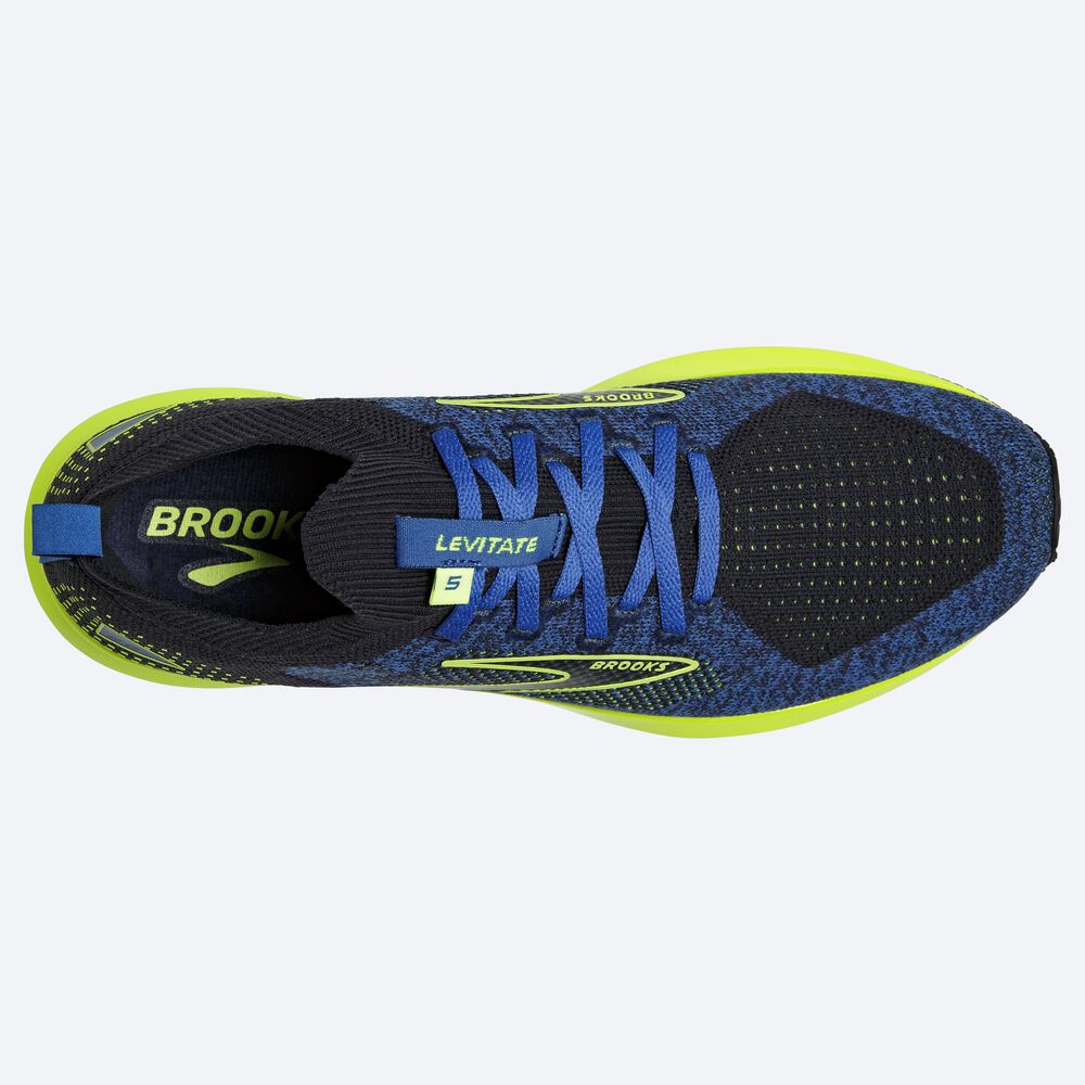 Zapatillas Running Brooks Levitate StealthFit 5 Hombre Azules | ZGL762543