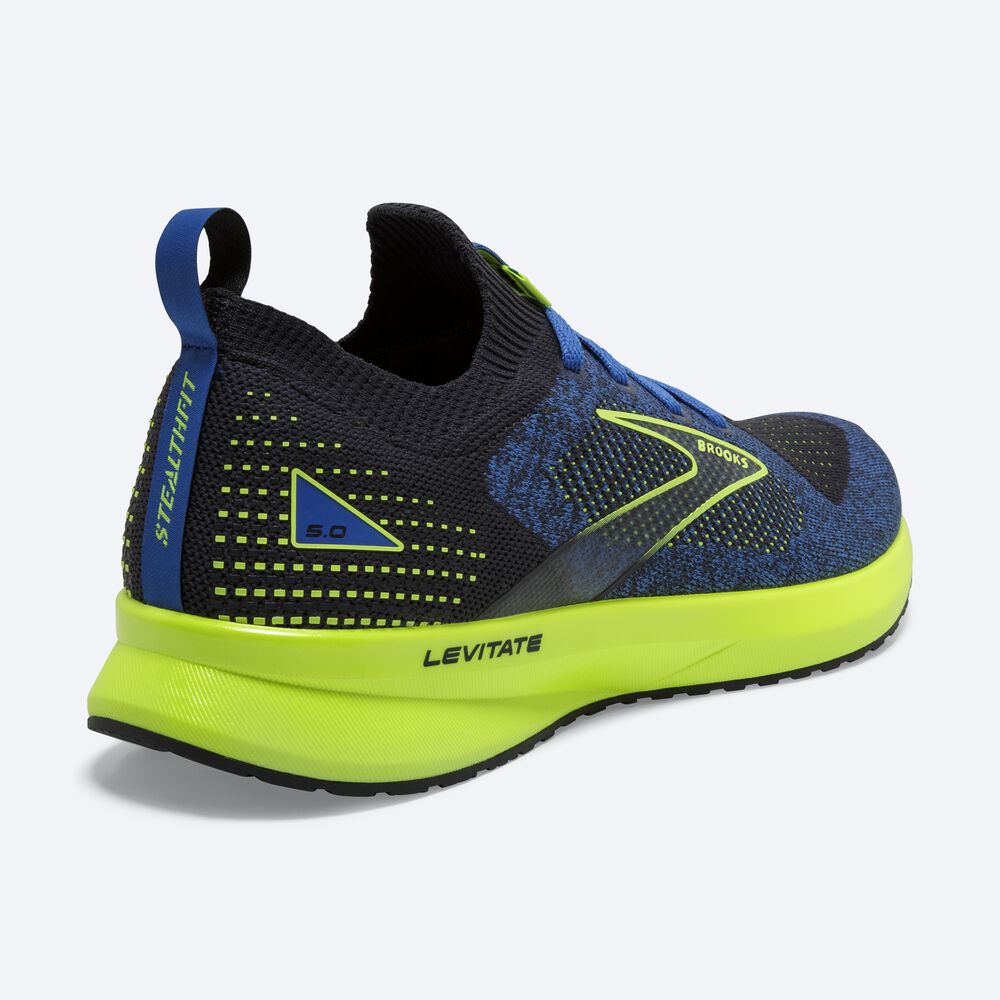 Zapatillas Running Brooks Levitate StealthFit 5 Hombre Azules | ZGL762543