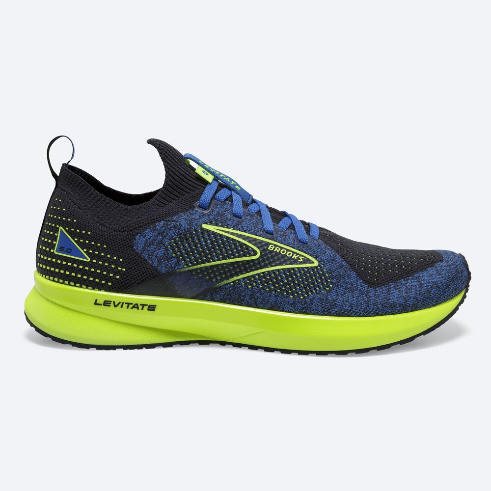 Zapatillas Running Brooks Levitate StealthFit 5 Hombre Azules | ZGL762543