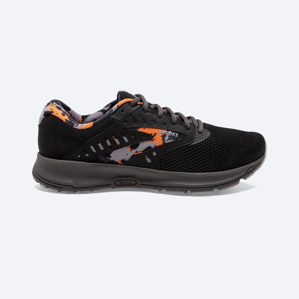 Zapatillas Running Brooks Range 2 Hombre Negras/Gris/Naranjas | FWQ867504