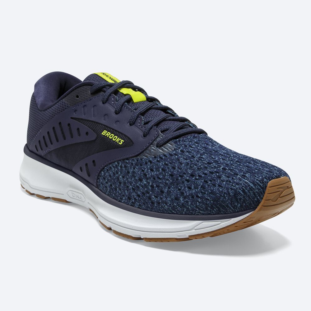 Zapatillas Running Brooks Range 2 Hombre Azul Marino/Azules Gris/Rosas | MWV452037