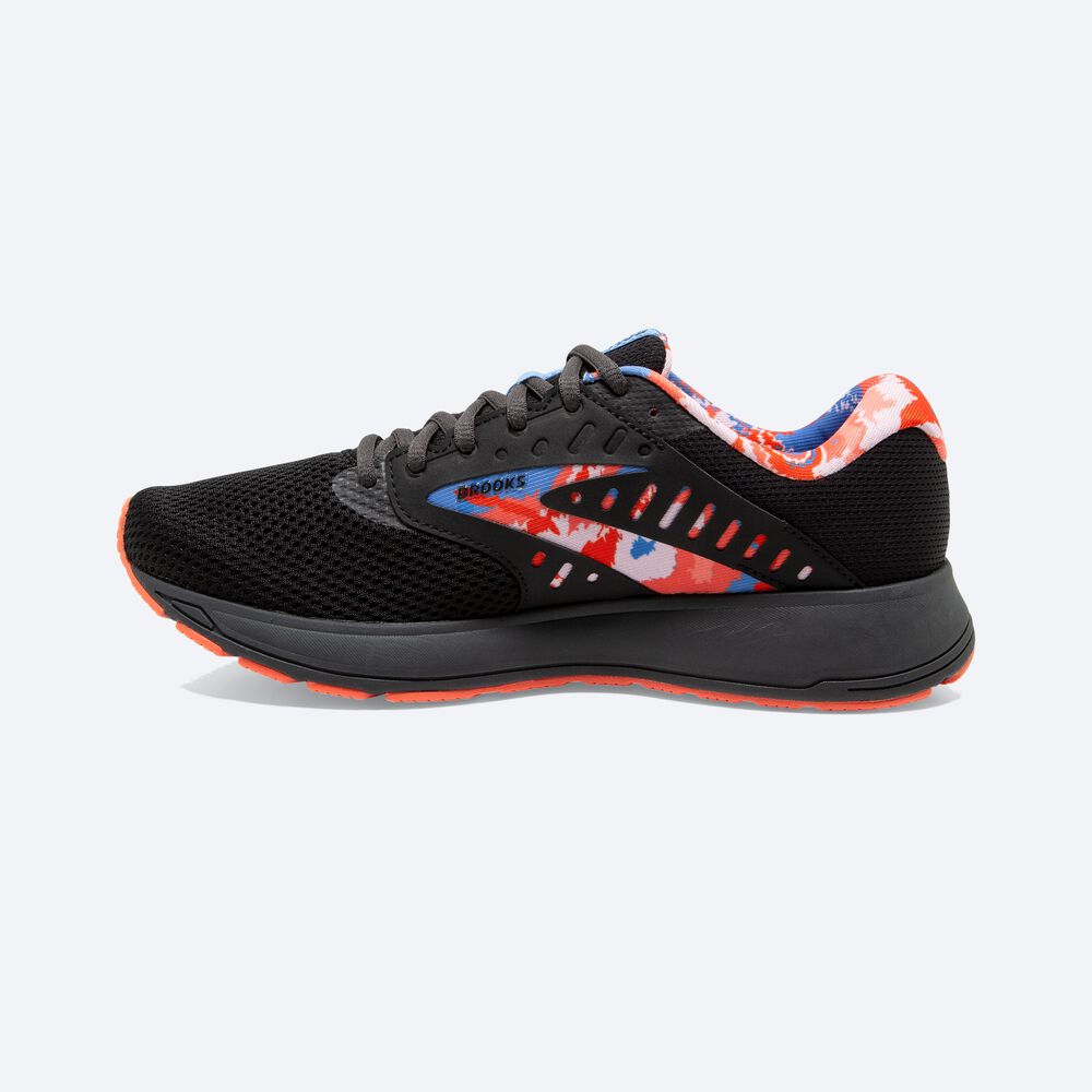 Zapatillas Running Brooks Range 2 Mujer Negras/Coral | RNL658430