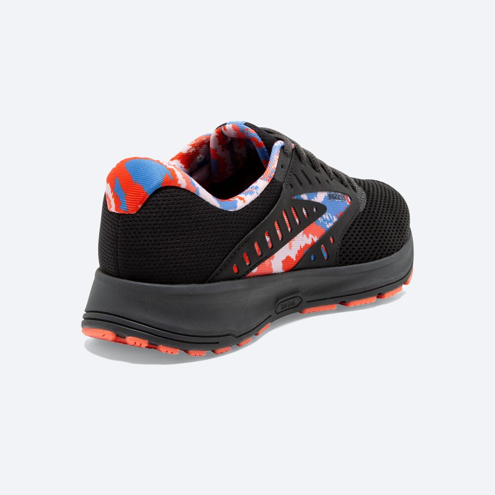 Zapatillas Running Brooks Range 2 Mujer Negras/Coral | RNL658430