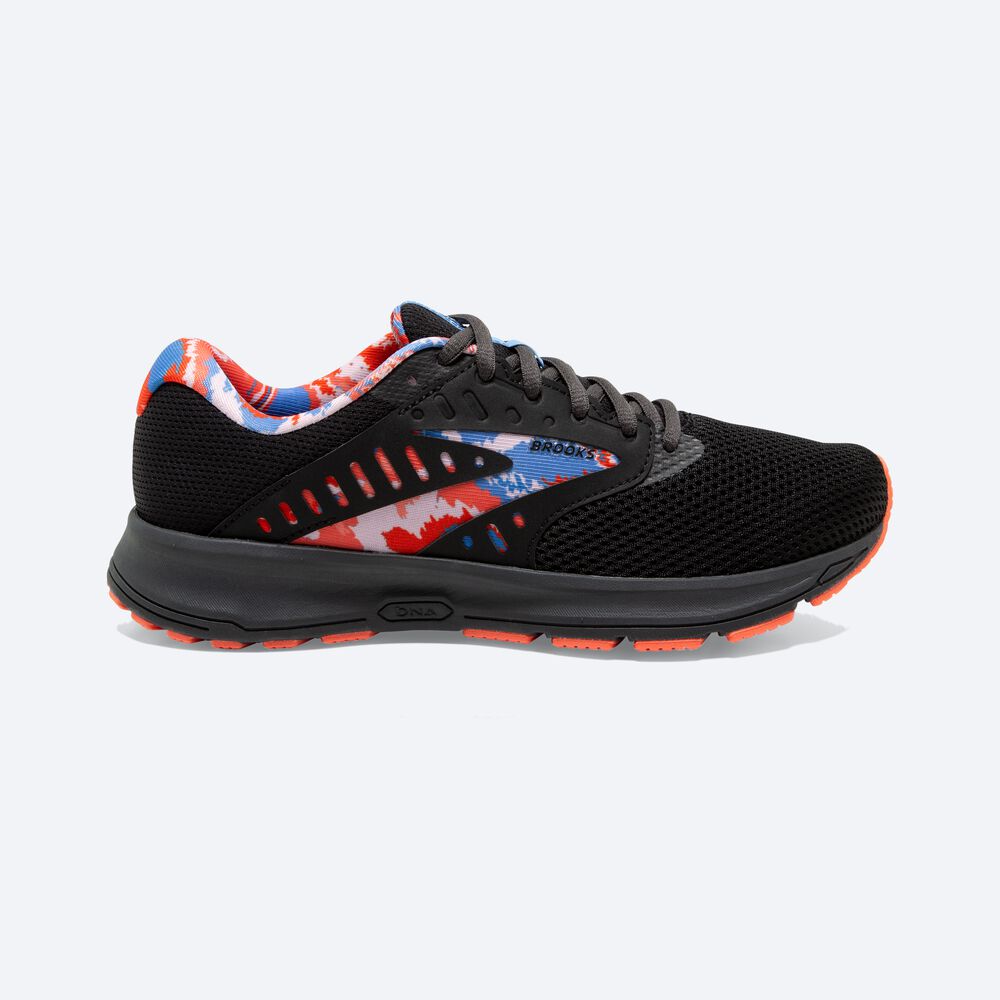 Zapatillas Running Brooks Range 2 Mujer Negras/Coral | RNL658430