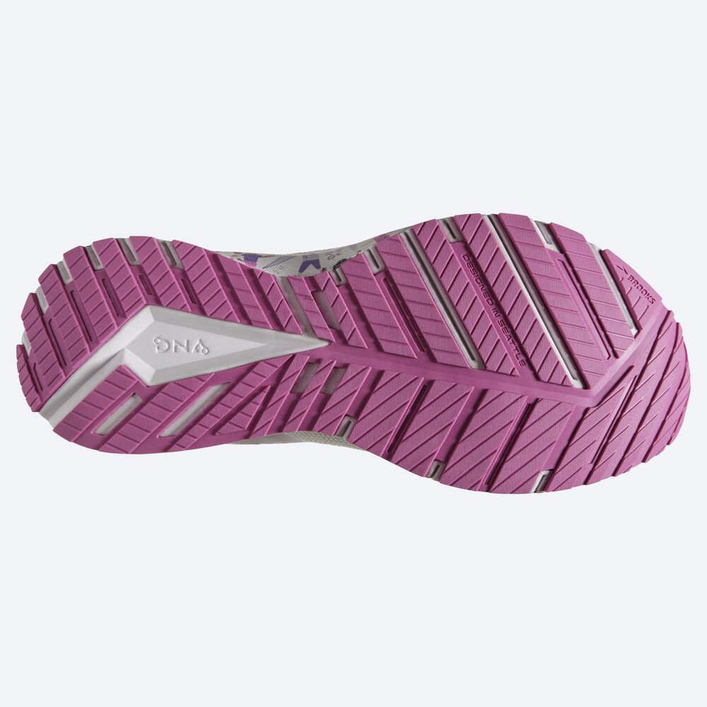 Zapatillas Running Brooks Revel 4 Mujer Blancas/Rosas | FCT187495