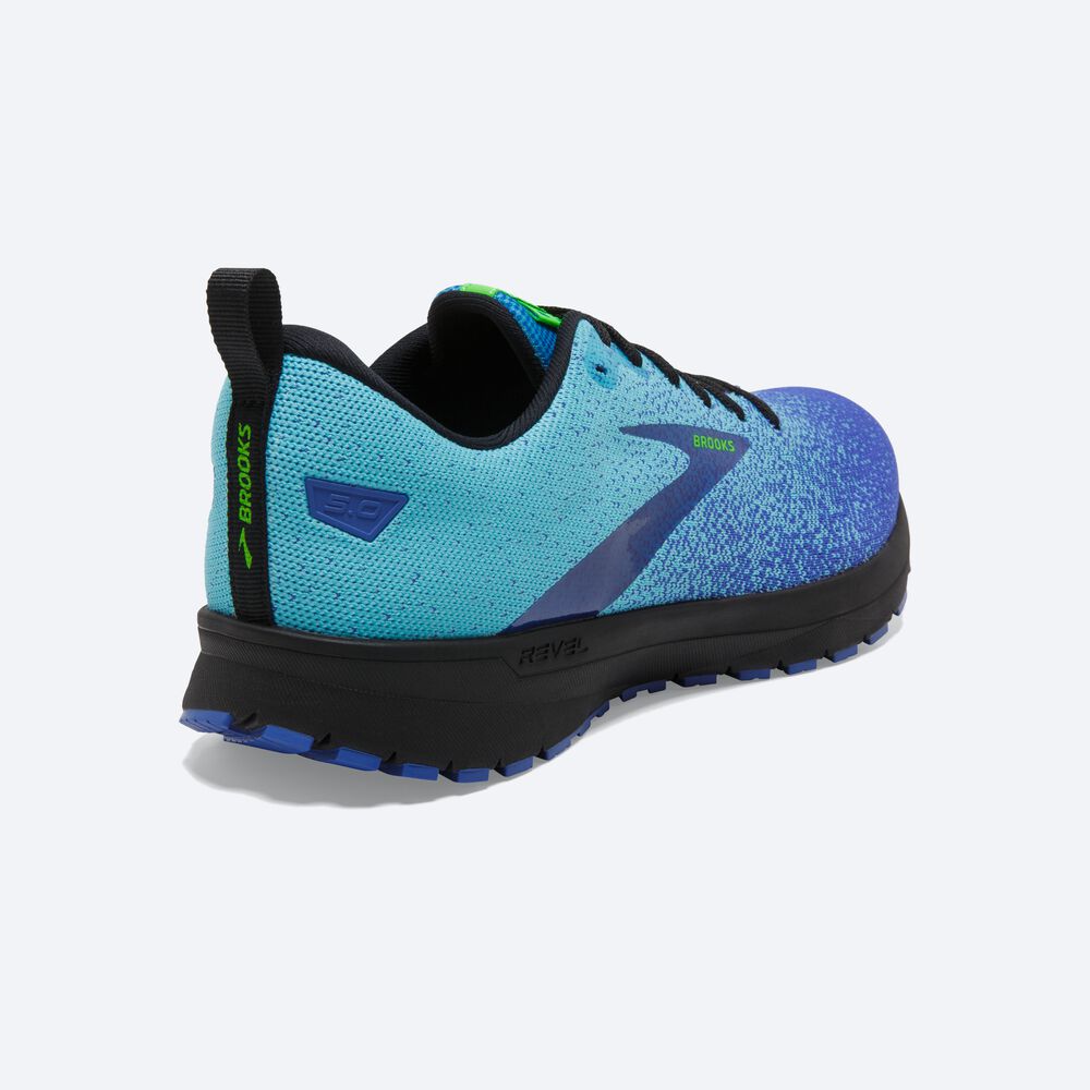 Zapatillas Running Brooks Revel 5 Hombre Azules/Azules | NDK403957