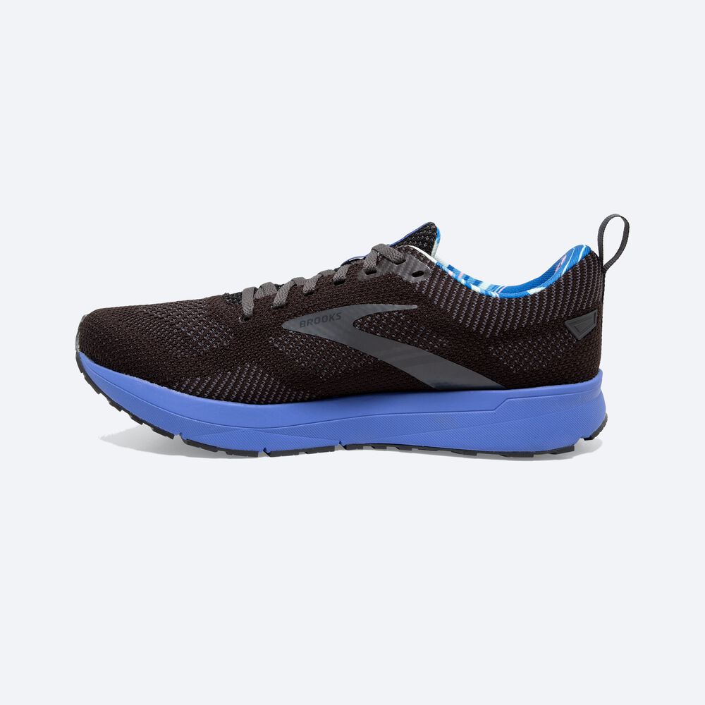 Zapatillas Running Brooks Revel 5 Hombre Negras | QKU721689