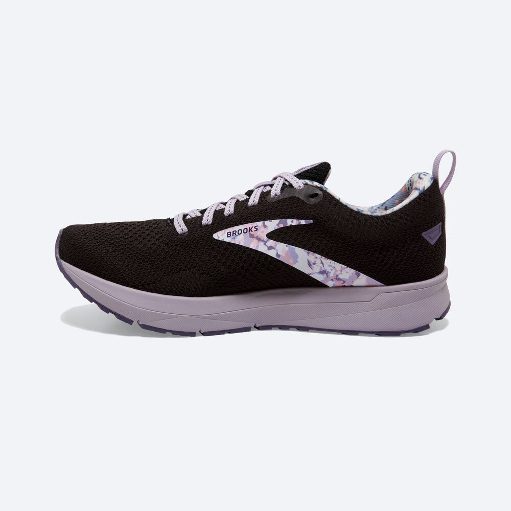 Zapatillas Running Brooks Revel 5 Mujer Negras | DQK057138