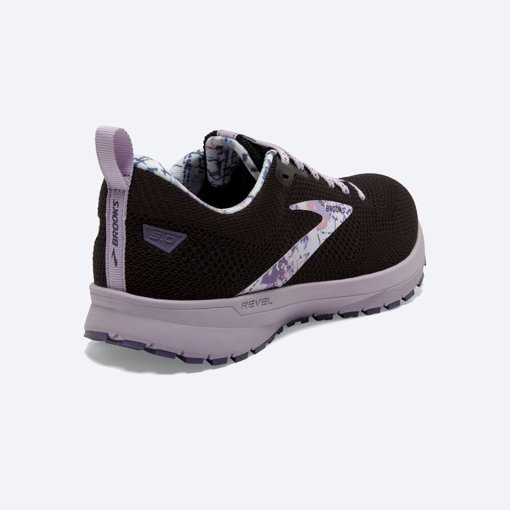 Zapatillas Running Brooks Revel 5 Mujer Negras | DQK057138