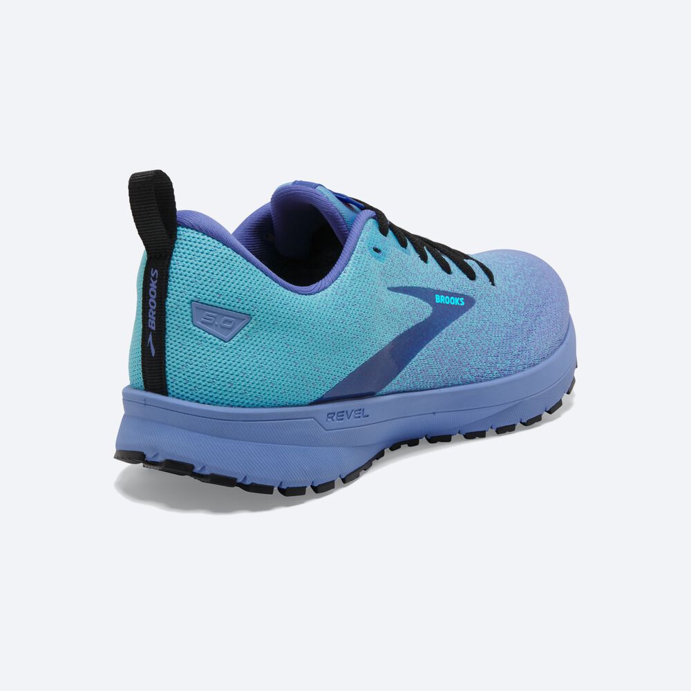 Zapatillas Running Brooks Revel 5 Mujer Azules | SCM803652