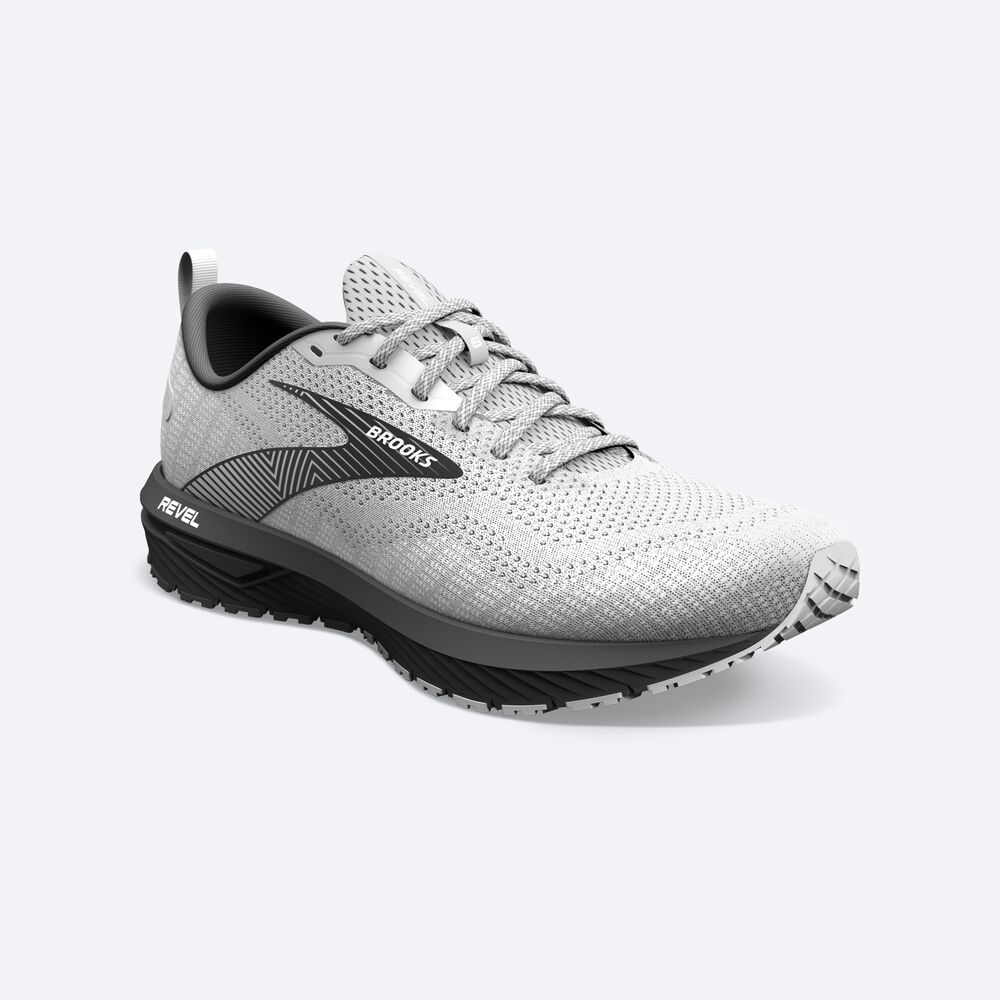 Zapatillas Running Brooks Revel 6 Hombre Gris | ZDP687123