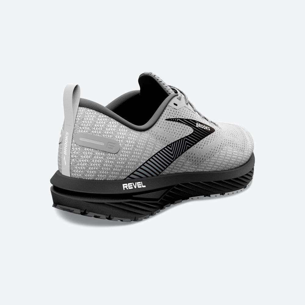 Zapatillas Running Brooks Revel 6 Hombre Gris | ZDP687123