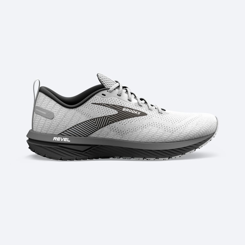 Zapatillas Running Brooks Revel 6 Hombre Gris | ZDP687123