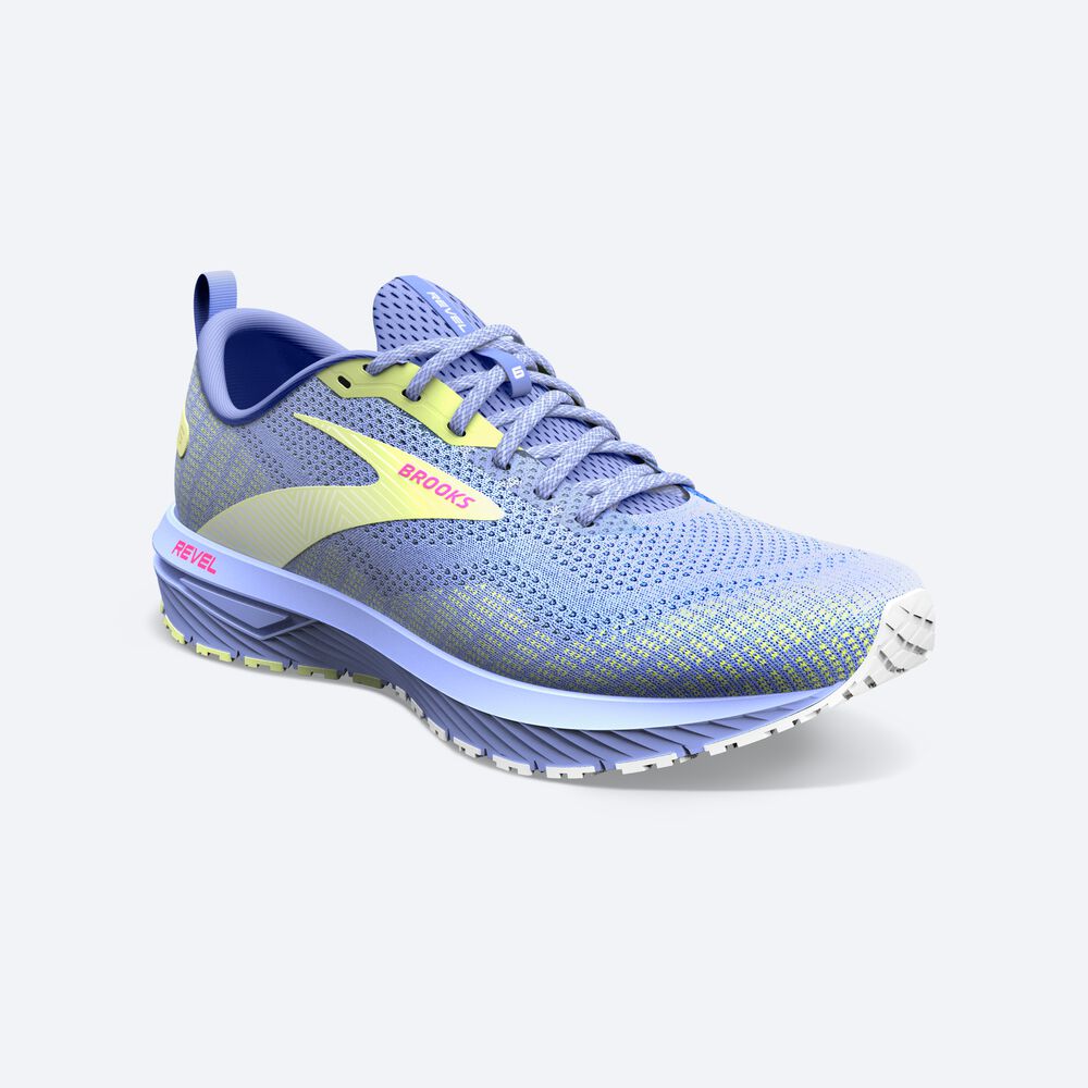 Zapatillas Running Brooks Revel 6 Mujer Moradas/Rosas | EBM760415