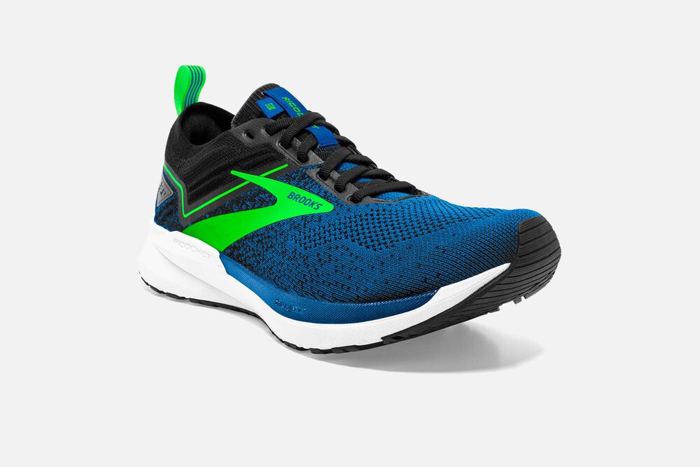 Zapatillas Running Brooks Ricochet 3 Hombre Azules/Verde | DIN853960