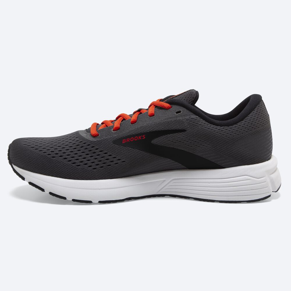 Zapatillas Running Brooks Signal 3 Hombre Negras/Rojas | BMQ634901