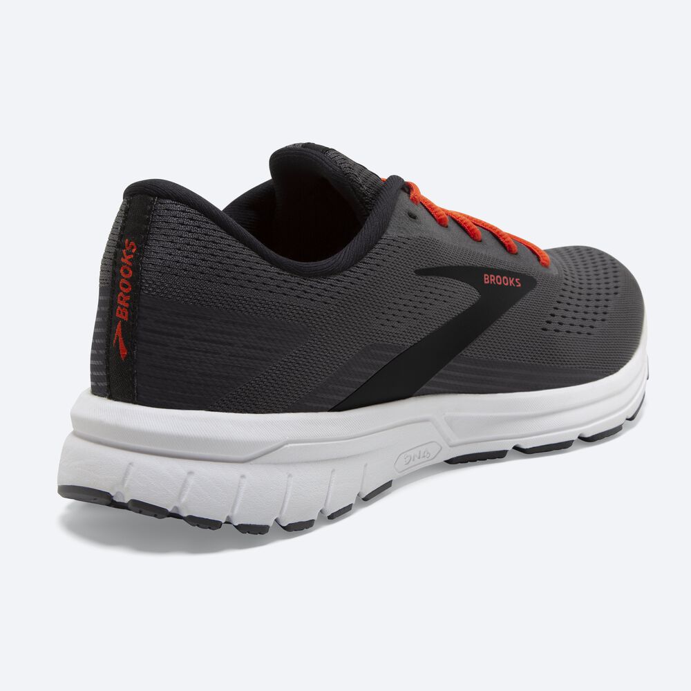 Zapatillas Running Brooks Signal 3 Hombre Negras/Rojas | BMQ634901