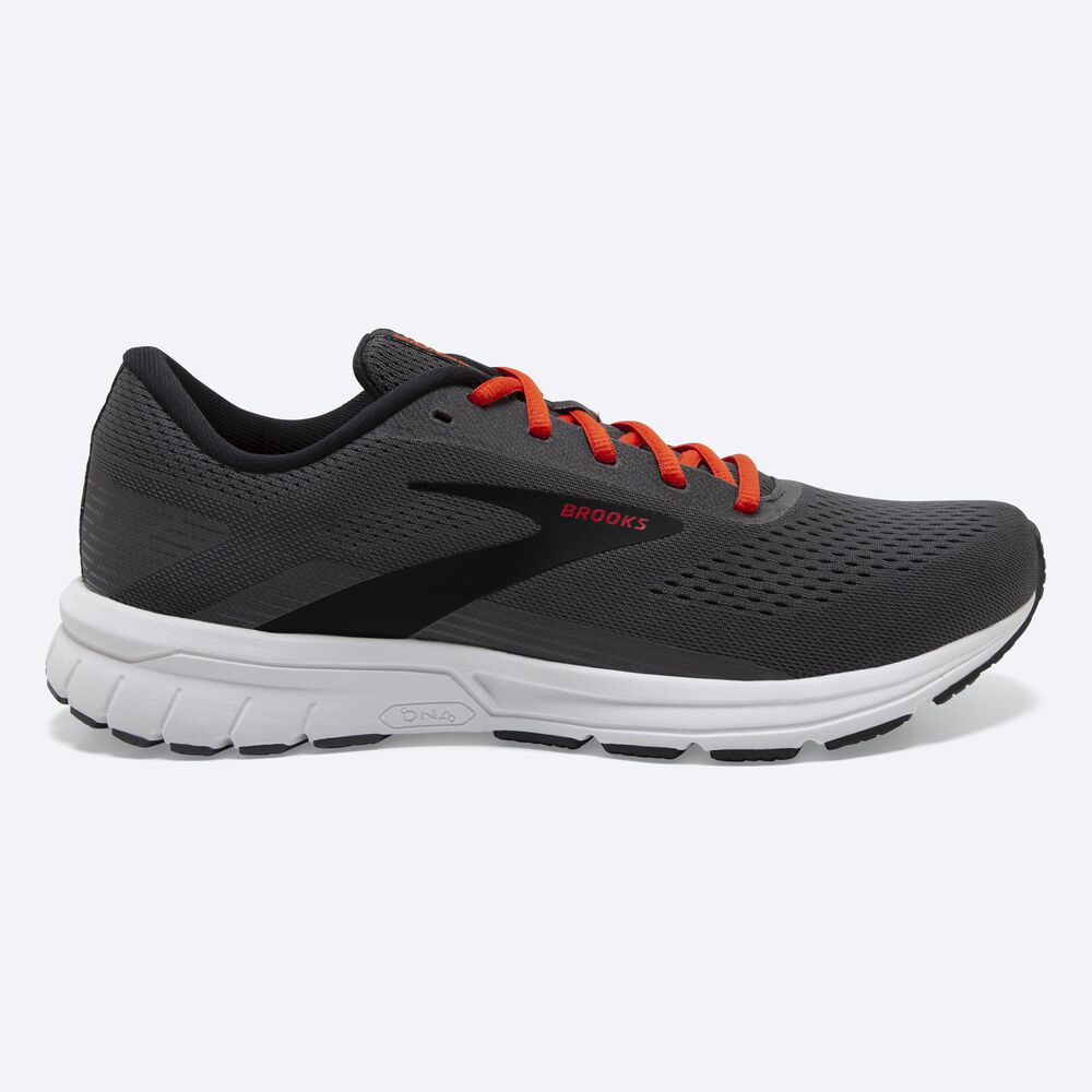 Zapatillas Running Brooks Signal 3 Hombre Negras/Rojas | BMQ634901