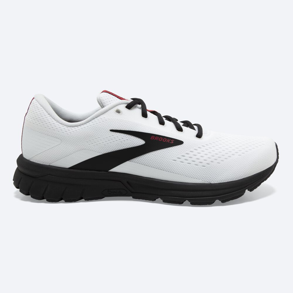 Zapatillas Running Brooks Signal 3 Hombre Blancas/Negras/Rojas | UKQ891074