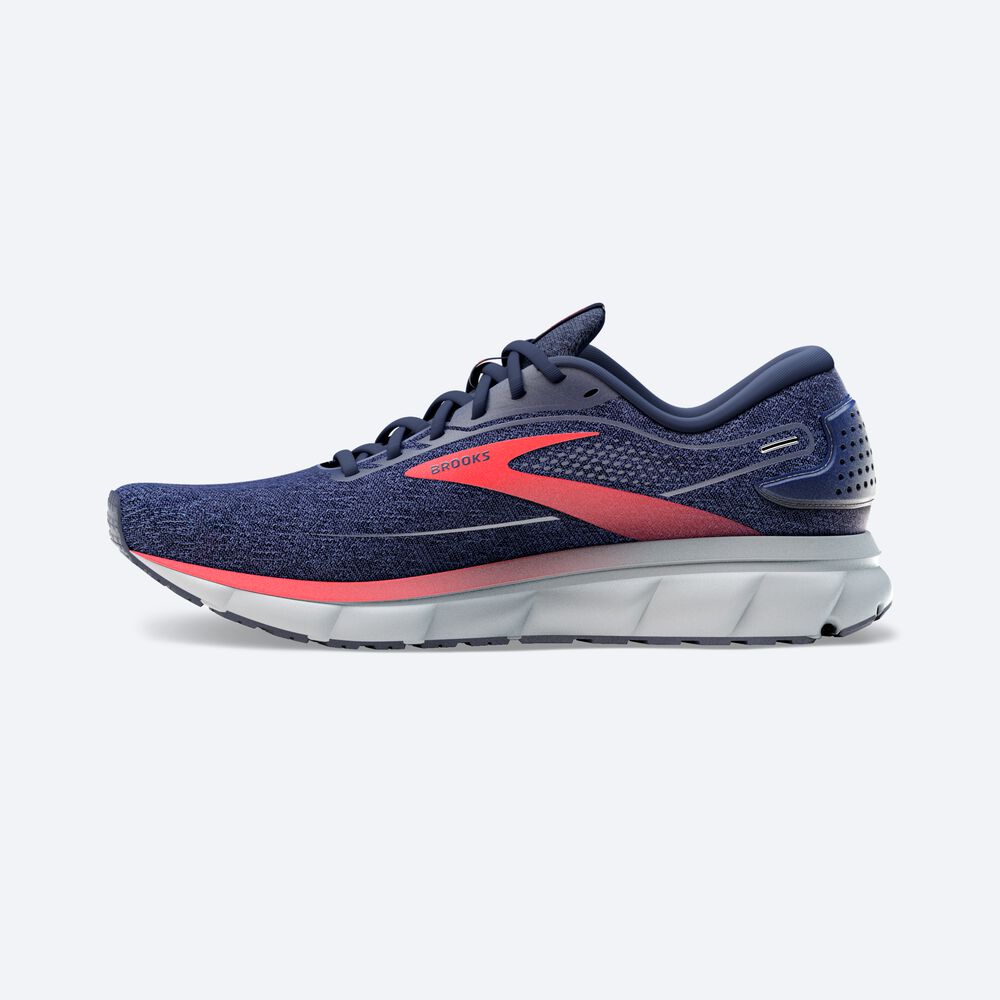 Zapatillas Running Brooks Trace 2 Hombre Azul Marino/Gris/Rojas | GSI421789