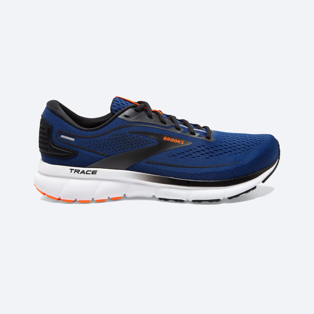 Zapatillas Running Brooks Trace 2 Hombre Azules/Negras/Blancas | IDM538164