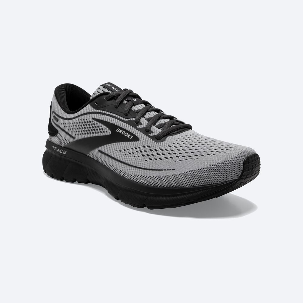 Zapatillas Running Brooks Trace 2 Hombre Gris/Negras | MWS602839