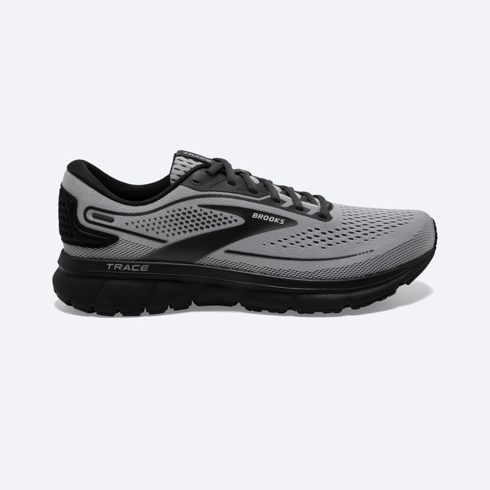 Zapatillas Running Brooks Trace 2 Hombre Gris/Negras | MWS602839