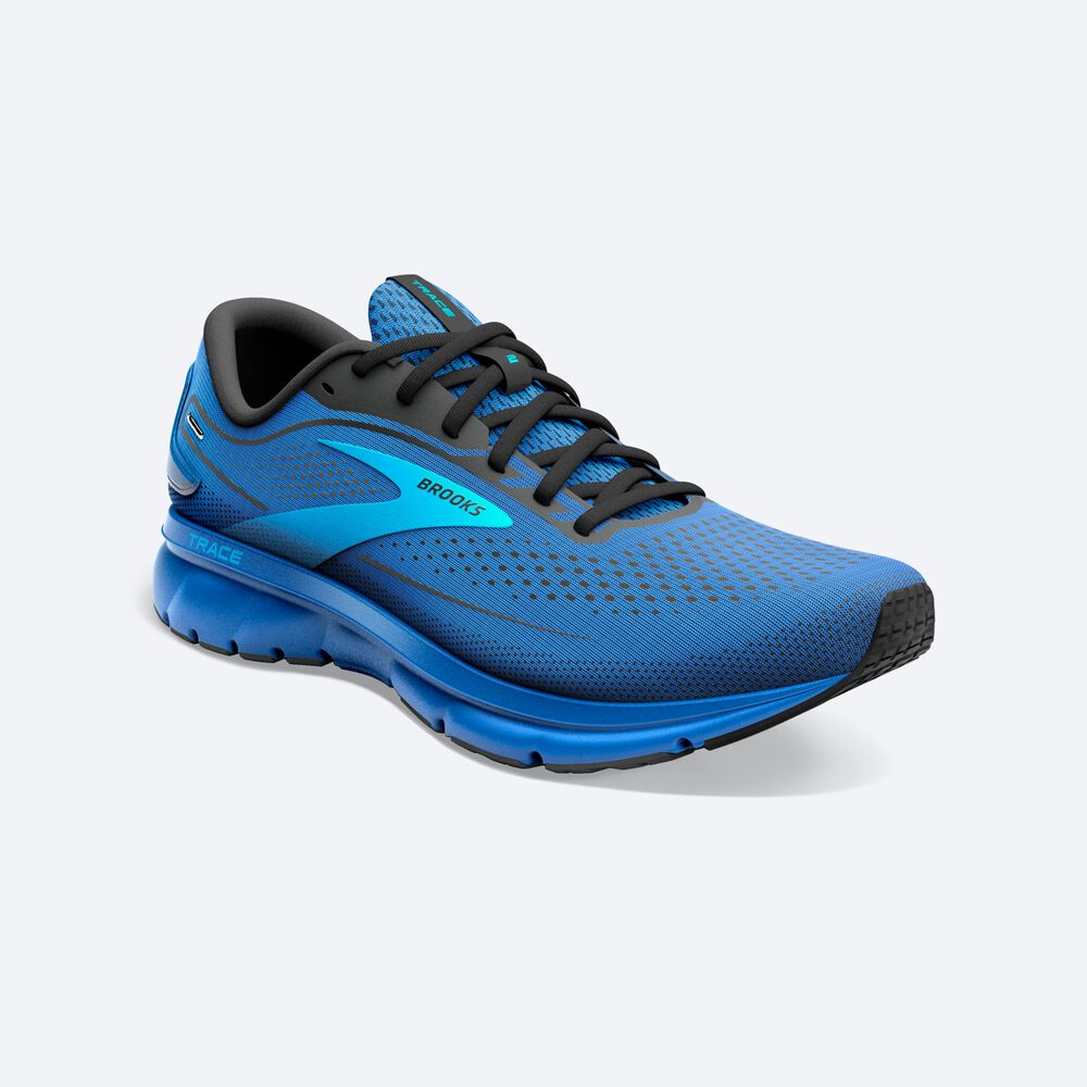 Zapatillas Running Brooks Trace 2 Hombre Azules/Azules/Negras | RQZ735692