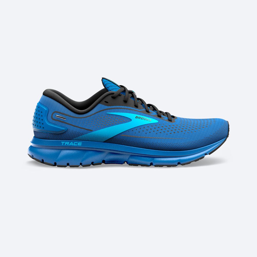 Zapatillas Running Brooks Trace 2 Hombre Azules/Azules/Negras | RQZ735692