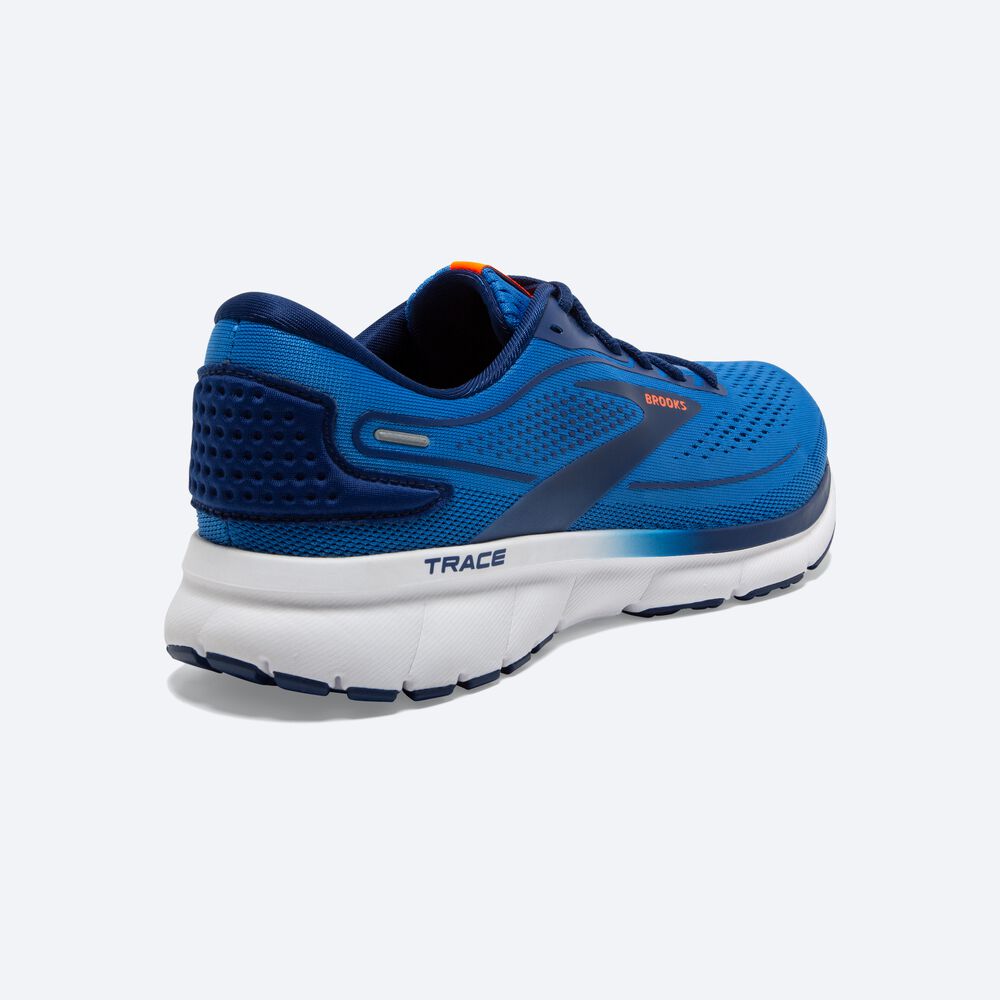 Zapatillas Running Brooks Trace 2 Hombre Azules/Azules/Naranjas | TLH371290