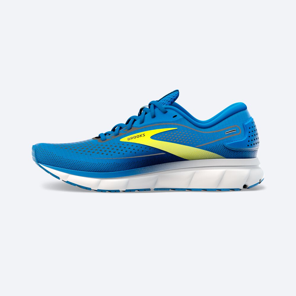 Zapatillas Running Brooks Trace 2 Hombre Azules/Blancas | VHA478139