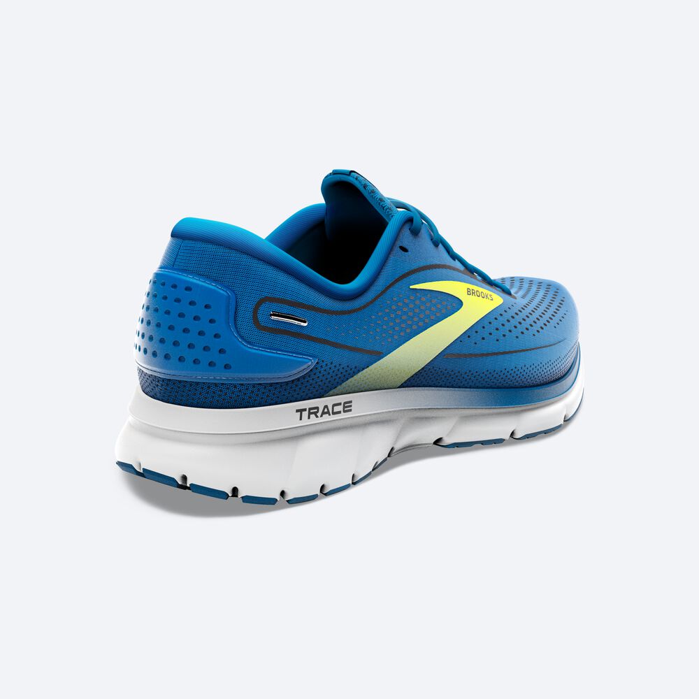 Zapatillas Running Brooks Trace 2 Hombre Azules/Blancas | VHA478139