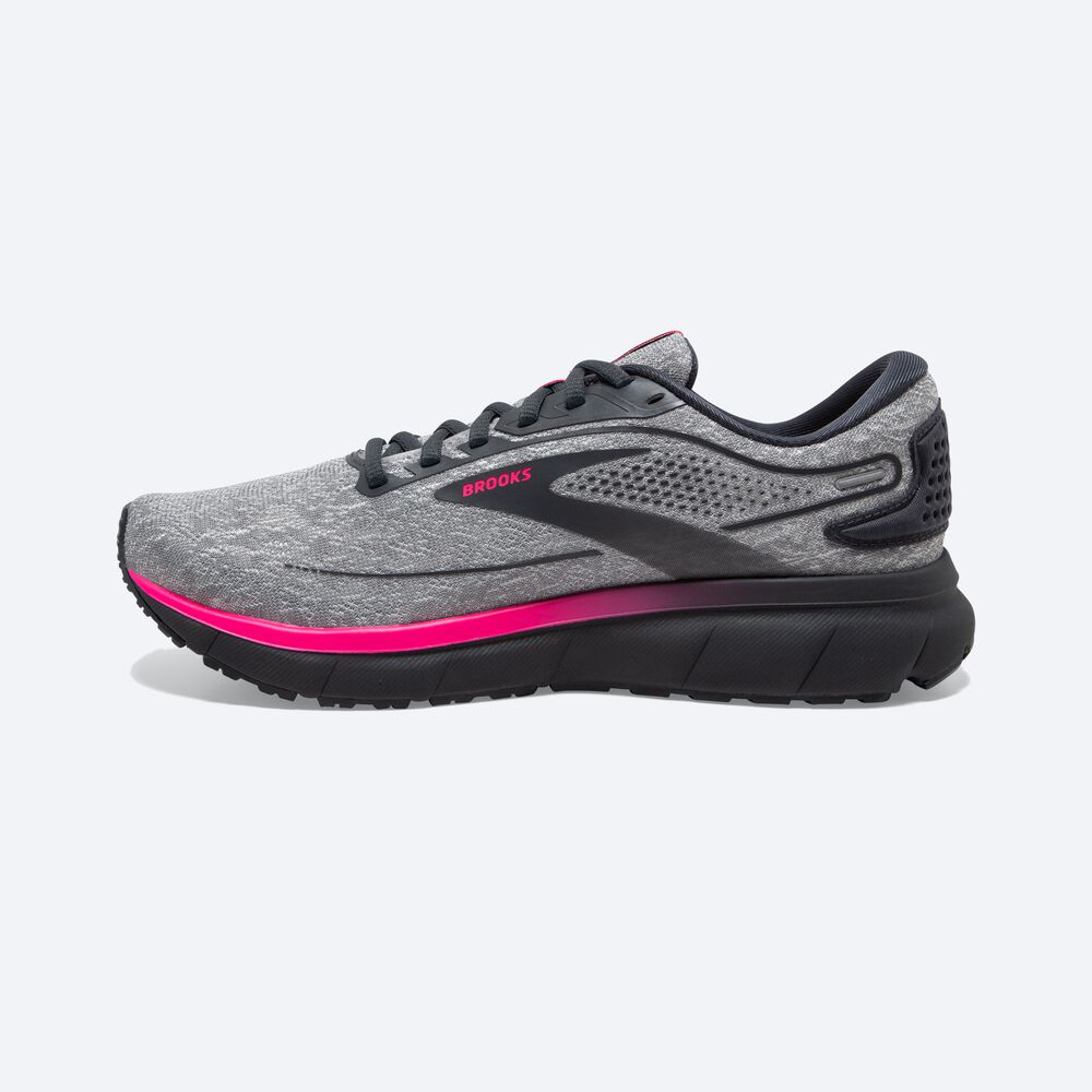 Zapatillas Running Brooks Trace 2 Mujer Gris/Rosas | IUA297864